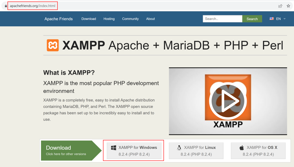 Download XAMPP